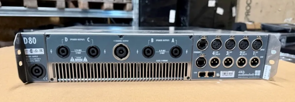 d&b audiotechnik D80 amp (б/у) — фото 2