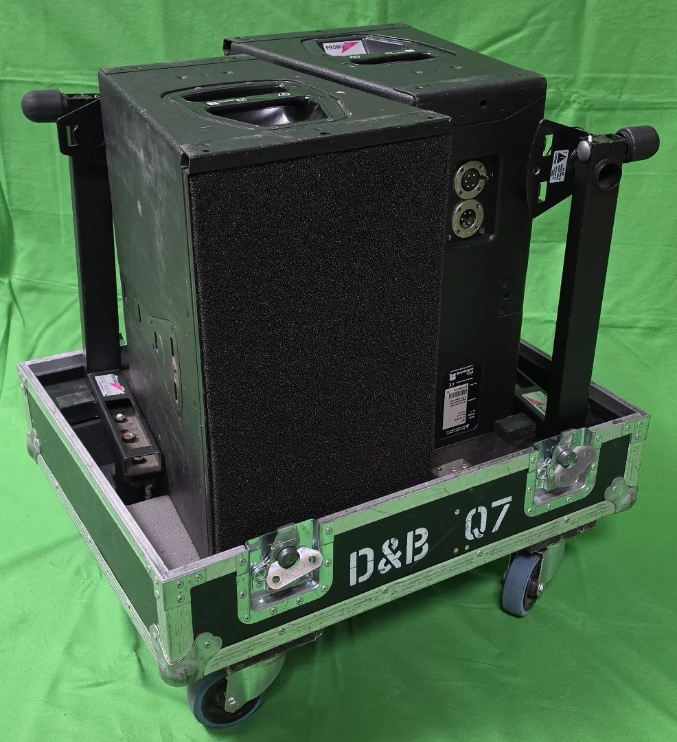 d&b audiotechnik Q7 - paarweise im case (б/у) — фото 3