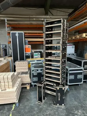 GT-Case 19 Zoll Phenol Modulrack, 2 bis 4 HE kurz, 191mm – 16x (б/у) — фото 1