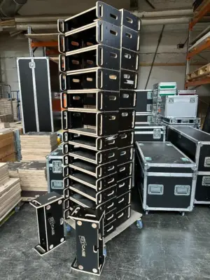 GT-Case 19 Zoll Phenol Modulrack, 2 bis 4 HE kurz, 191mm – 16x (б/у) — фото 2