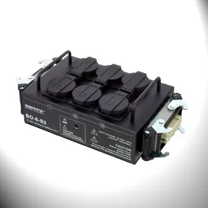 Botex Harting Plug Box HAN 16 SLAVE >6 Schuko schwarz/ (б/у) — фото 1