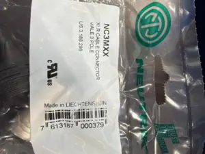 Neutrik NC3MXX XLR-Stecker, original verschweißt (б/у) — фото 2