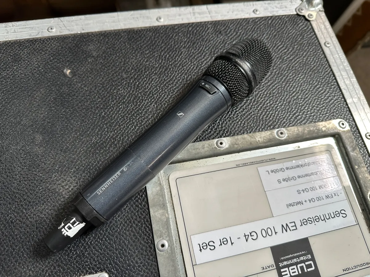 Sennheiser EM100 G4 A1 935er Kapsel Funkstrecke Funkmikrofon Nieren Charakteristik (б/у) — фото 3