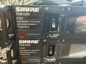 Shure PSM 1000 P10T P10R PSM1000 L8E Combiner In Ear (б/у) — фото 4