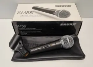 Shure SM58S dynamisches Gesangsmikrofon mit Schalter (б/у) — фото 3